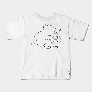 Maastrichtien Triceratops Ceratopia  - Oneliner Kids T-Shirt